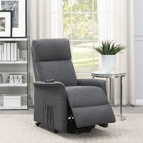 gray armchair from Legate's Furniture World, in Madisonville, KY